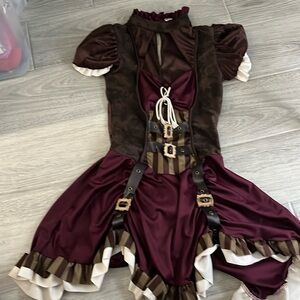 Steam Punk dress - Halloween Costume from Spirit Halloween- ladies - size small